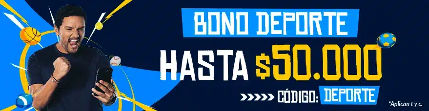 Rushbet bono Colombia