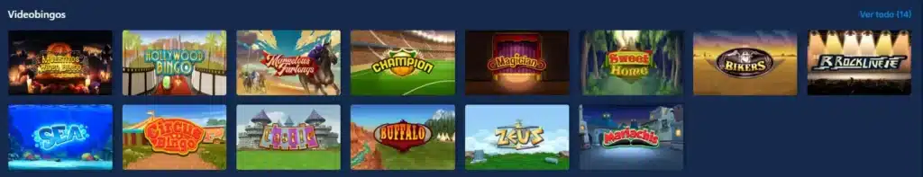 Bingo y Lotería en Rivalo casino